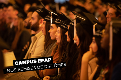 Actu EFAP - Les cérémonies de remise des diplômes : tous les campus à l’honneur