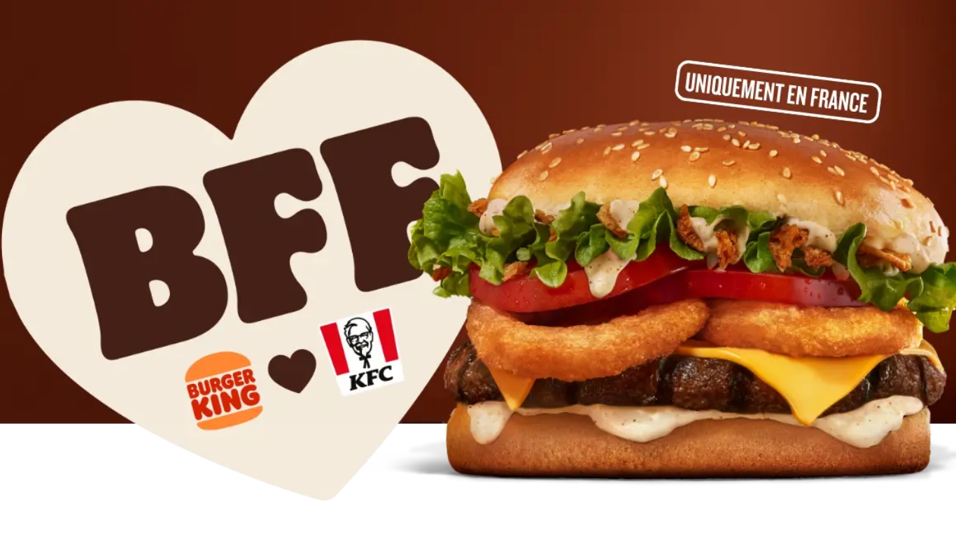 Campagne Burger king x KFC 