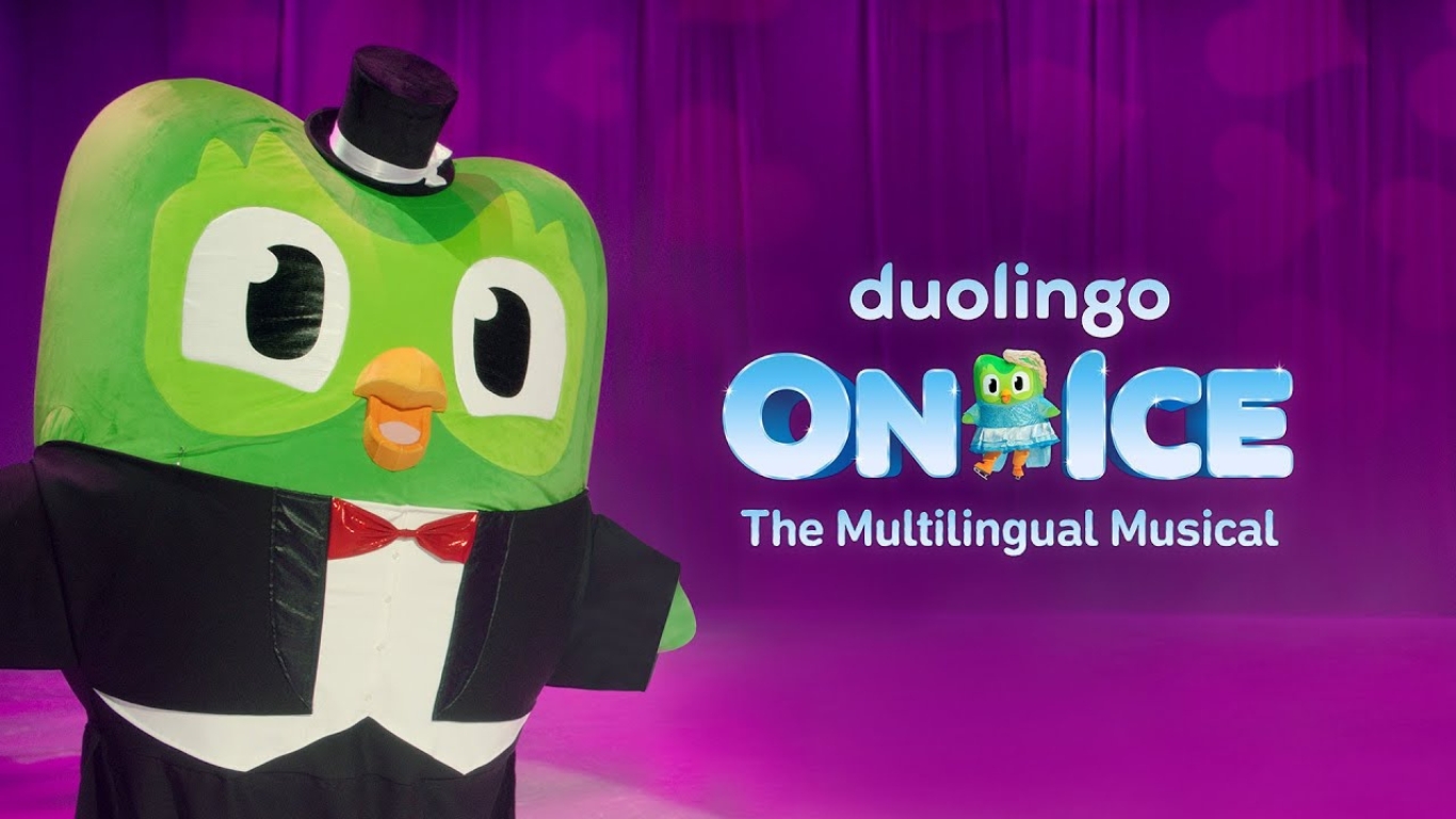 Duolingo : holiday on ice